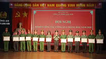 Công an tỉnh Lạng Sơn sơ kết công tác 6 tháng đầu năm 2020