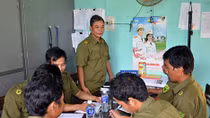 Trưởng Công an xã miền núi tận tụy với công việc