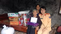 Nữ chiến sỹ Cảnh sát giao thông với những hoạt động thiện nguyện