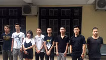 Khởi tố 7 đối tượng tuổi teen gây rối trật tự công cộng ở Hà Nội