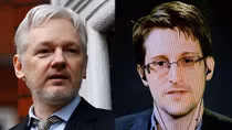 Edward Snowden "khẩu chiến" với Julian Assange