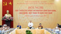 Thủ tướng nghe các nguyên lãnh đạo góp ý về Chiến lược KTXH