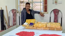 Vận chuyển 72.000 viên ma túy tổng hợp từ Lào về