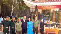 Khánh thành nhà bia tưởng niệm liệt sỹ hy sinh trong trận đồn Kanak