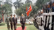 Hình ảnh một số hoạt động đối ngoại của nguyên Tổng Bí thư Đỗ Mười