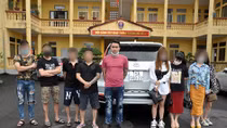 Nhóm thanh niên vi phạm nồng độ cồn, sử dụng ma túy trên xe ô tô