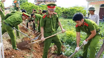 Tuổi trẻ Công an tỉnh Quảng Nam với hoạt động tình nguyện “Nghĩa tình biên giới”