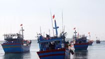 Ngư dân sát cánh trên biển