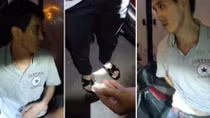 Lộ ra ma túy, gã đàn ông xin Cảnh sát bỏ qua vì sợ vào tù