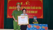 Trao bằng Tổ quốc ghi công cho Liệt sỹ Bùi Minh Quý