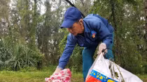 Cựu binh nhặt rác không lương