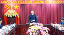 Bộ trưởng Tô Lâm dự Hội nghị kiểm điểm tự phê bình và phê bình năm 2017 của Ban Thường vụ Tỉnh ủy Bắc Kạn