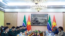 Đoàn Bộ trưởng Quốc phòng và Cựu Chiến binh Nam Phi thăm Việt Nam