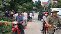 Cứu con, hai bố con tử vong dưới hố ga