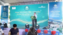 Đông đảo khách hàng tham dự khai trương căn hộ mẫu TSG Lotus Sài Đồng