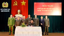 Cụm thi đua số 2 ký kết giao ước thi đua “Vì An ninh Tổ quốc” 