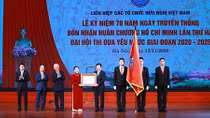 Liên hiệp các tổ chức hữu nghị Việt Nam đón nhận Huân chương Hồ Chí Minh lần thứ hai
