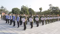 Công an tỉnh Nam Định xuất quân đảm bảo ANTT ngày bầu cử