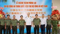 Khánh thành phòng lab do Bộ Công an Trung Quốc viện trợ