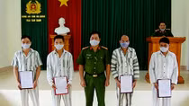 Công bố quyết định tha tù trước thời hạn có điều kiện cho phạm nhân