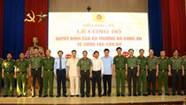 Công bố Quyết định bổ nhiệm Giám đốc Công an tỉnh Quảng Ninh