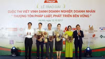 Phát động cuộc thi viết về doanh nghiệp, doanh nhân thượng tôn pháp luật