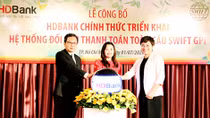 HDBank triển khai Dịch vụ truy vấn thanh toán toàn cầu qua Swift GPI