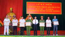 Hà Nam kỷ niệm ngày truyền thống Lực lượng Cảnh sát PCCC