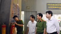 Giám sát việc thực hiện pháp luật về PCCC tại Ninh Bình