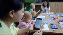 Lớp học gieo hy vọng cho các bệnh nhi ung thư