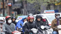 Miền Bắc rét tê tái kèm mưa phùn, Hà Nội 15 độ C