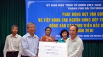 Phát động đợt vận động đóng góp ủng hộ đồng bào các tỉnh miền Bắc bị thiên tai