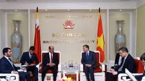 Bộ trưởng Tô Lâm tiếp Đại sứ Qatar và Đại sứ Mozambique