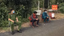 Công an huyện Krông Nô vừa bảo đảm ANTT, vừa phòng, chống dịch COVID-19