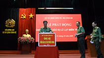 Bộ Tư lệnh Cảnh vệ phát động ủng hộ đồng bào miền Trung