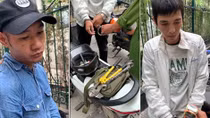 Thủ dao găm, vam phá khóa đi "hành nghề" thì gặp ngay 141