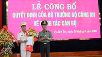 Đại tá Nguyễn Văn Thanh giữ chức vụ Giám đốc Công an tỉnh Quảng Trị