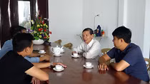 Chuẩn giáo xứ Thanh Hà cảm ơn lực lượng Công an