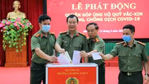Cao đẳng ANND I ủng hộ quỹ vaccine phòng chống COVID-19