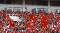 Lễ vinh danh Đoàn TTVN: Sân Mỹ Đình gọi tên Olympic Việt Nam