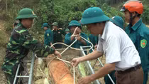 Phát hiện quả bom "khủng" nằm chềnh ềnh trong khu dân cư