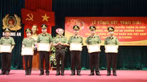 Trao giải cuộc thi tìm hiểu 70 năm truyền thống lực lượng ANND