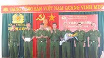 Lính hình sự giữ bình yên quê Bác