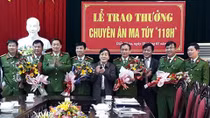 Bắt 2 vụ ma túy lớn, Công an Diễn Châu được thưởng nóng