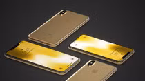 Choáng ngợp iPhone X phiên bản màu vàng