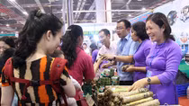 32 gian hàng nước ngoài tham gia hội chợ OCOP khu vực phía Bắc