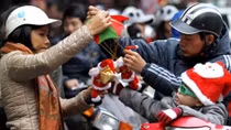 Miền Bắc đón Noel trong tiết trời lạnh giá