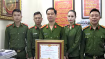 Bộ Công an tặng bằng khen cho đội 8, Phòng CSHS, Công an TP Hà Nội