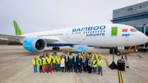 Bamboo Airways tiếp nhận chiếc Boeing 787-9 Dreamliner đầu tiên