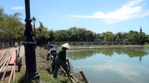 Nhiều phương án để giải cứu di tích hồ Tịnh Tâm